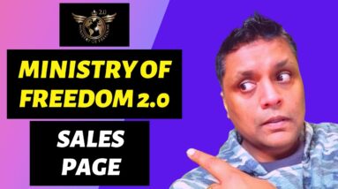 Ministry Of Freedom Sales Page