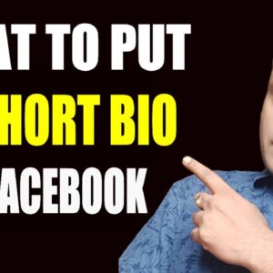 HOW TO CREATE EFFECTIVE FACEBOOK BIO FOR BUSINESS | Best Professional Bio