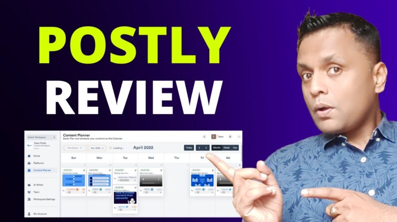 Postly Review - Social Media Manager and Content Scheduler