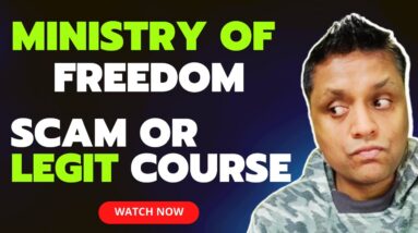Ministry of Freedom Review -  DON'T JOIN BEFORE WATCHING! (Truth Revealed)