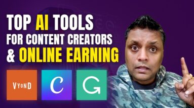 "3 Must-Have AI Tools for Content Creators and Making Money Online" || By Saurabh Gopal ||  #aitools