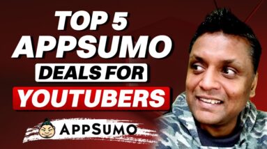 Top 5 Appsumo deals for Youtubers || By Saurabh Gopal || #appsumo #youtubers #appsumodeals