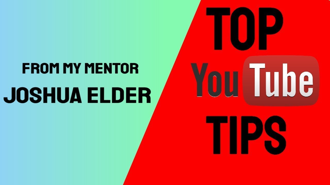 3 Surprising Youtube Marketing Tips - Taught by My Mentor Joshua Elder