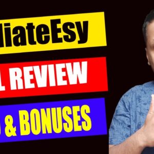 AffiliateEsy Full Review, Demo & Bonuses | Create Affiliate Site in 60 seconds