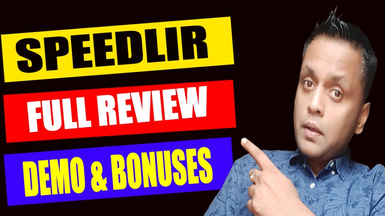 Speedlir Full Review, Demo & Bonuses | How to Speed up Wordpress Website in 2020