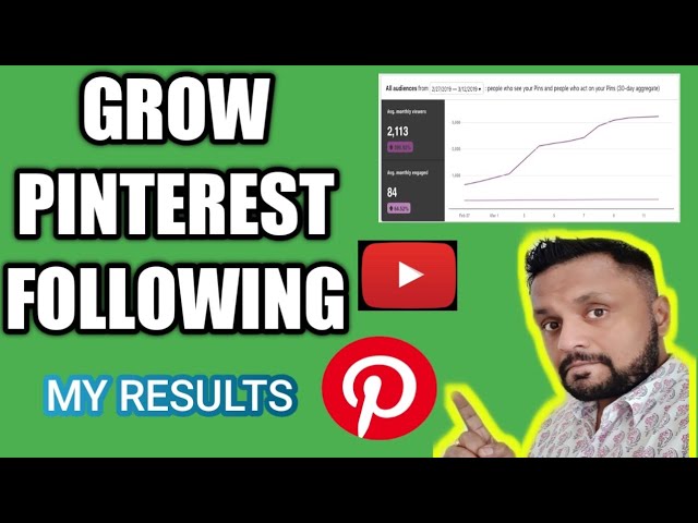 How to Grow Pinterest Account | Grow Pinterest Followers Fast for FREE 2019 | My Results