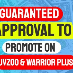 How Beginner Affiliate Marketers can Get Approved on JVZoo, WarriorPlus| Promote product launches