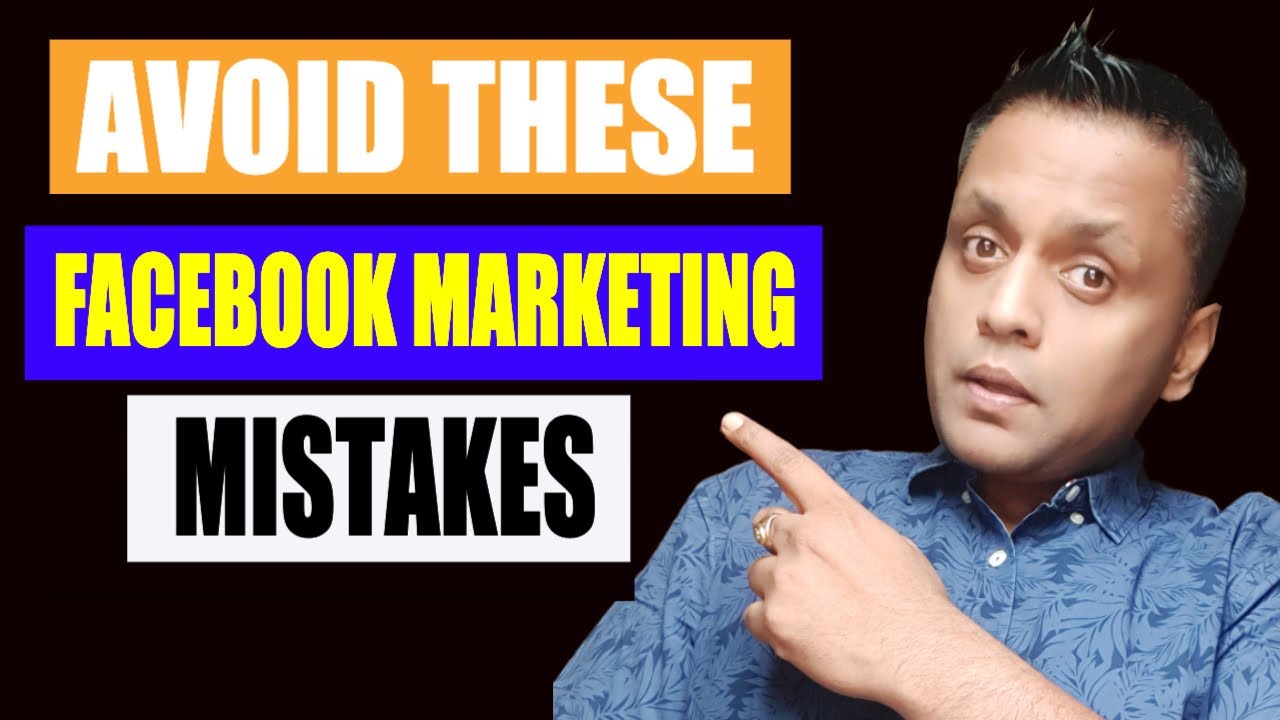 TOP 3 MISTAKES PEOPLE MAKE ON FACEBOOK | Facebook Marketing Mistakes