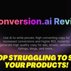 Conversion.ai Review - This Is The Future Of Copywriting ðŸš«